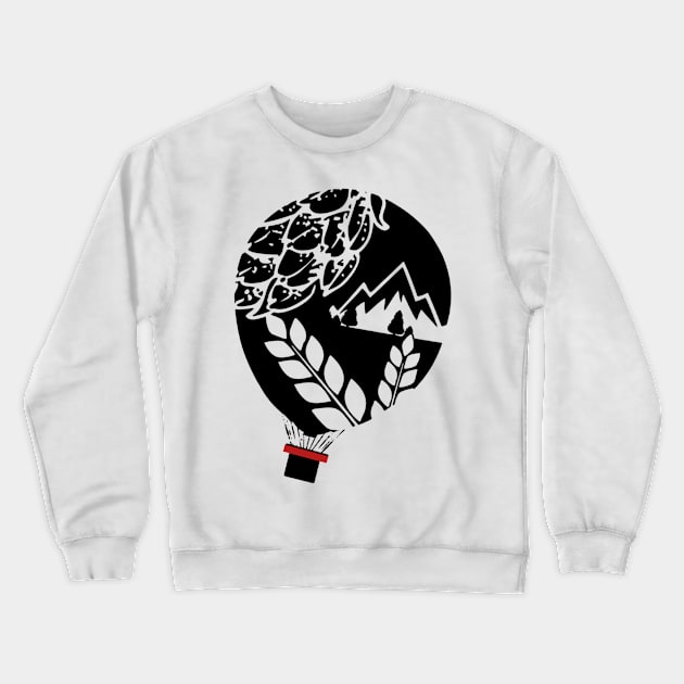 My dream hot air balloon Crewneck Sweatshirt by Smriti_artwork